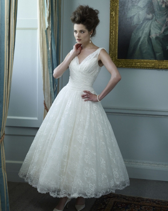 Top 10 Tea Length  Ballet Style Bridal